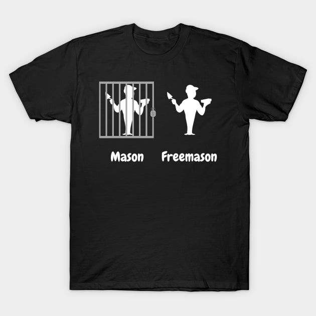 Mason Freemason T-Shirt by Arpi Design Studio